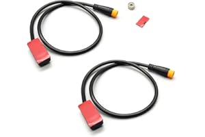 HUDAMZKY Ebike Brake Sensor MS-BK-2R for Electric Bicycles Hydraulic Cut Off Power Brake System 2 Pin/3 Pin SM/Waterproof Connector Plug Ebike Accessories (Waterproof Plug-1 Pair)