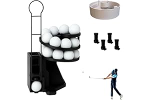 Range Reload Golf Ball Launcher Pro, Automatic Golf Ball Tee up Machine with Foot Pedal, 25-Ball Capacity Training Tee Machin
