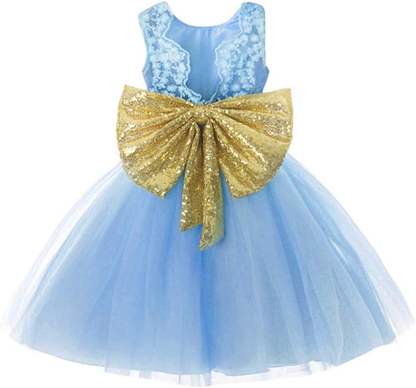 0-12 Years Baby Flower Girl Dress Wedding