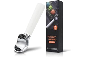 OTraki Heated Ice Cream Scoop, Electric Scooper for Hard Icecream, Heats to 70°C for Hard Ice Cream with LED Display, Waterpr