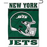 New York Jets Helmet Double Sided Garden Banner Flag