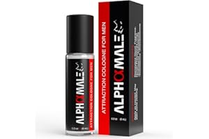 AlphaMale Pheromones Cologne for Men to Attract Women - High Concentration Pheromones for Men with a Long-Lasting Masculine Scent in a Travel-Friendly Roll-On Bottle Made in The USA