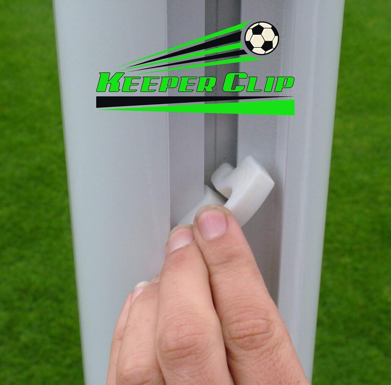 Pack of 25 Goal Net Clip Fasteners Twist in Net Hook Set for Soccer