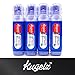 KUGELZ School and Office White Liquid Correction Pen | Bulk Pack of 12 - Easy Shake & Squeeze – Fluid-Based Quick-Drying Eraser, Special Soft and Fine Metal Tip – For Papers and Handwritten – 8 ml