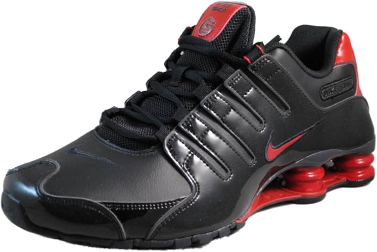 mens red nike shox