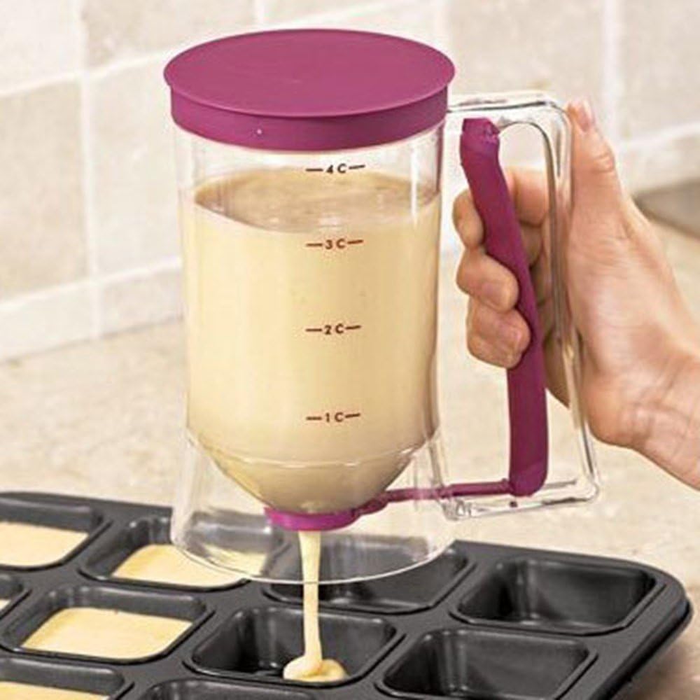 CVTLBGgbvfqwoeb Creative Kitchen Gadgets_Baking Tools Batter Separator Funnel