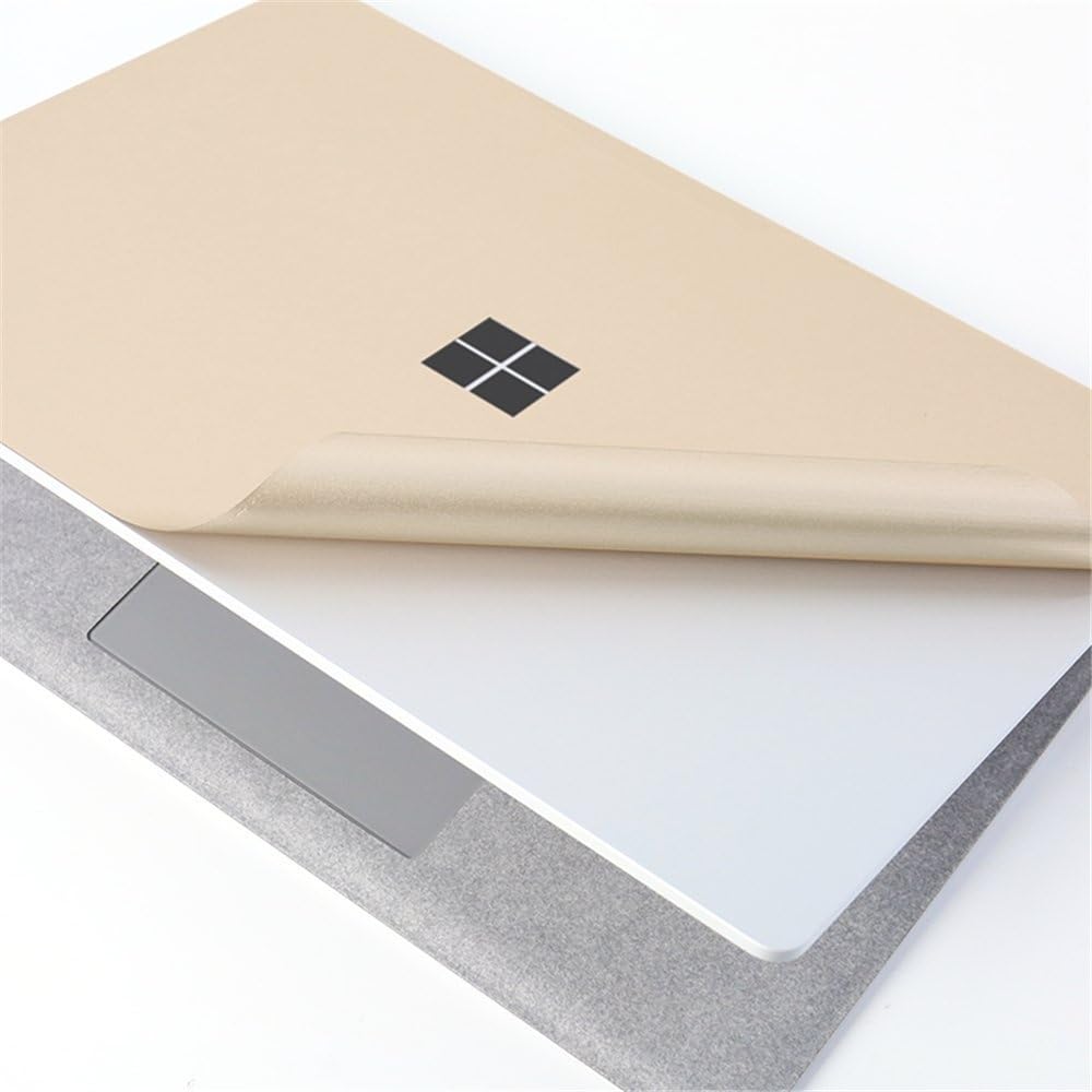 Surface Laptop Body Decals Protective Skins Cover for Microsoft Surface Laptop, Sticker for Surface Laptop Body Precisely, 3M Decal Decorative Full Protector (Champagne gold)