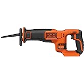 BLACK+DECKER 20V MAX POWERCONNECT 7/8 in. Cordless Reciprocating Saw, Bare Tool (BDCR20B)