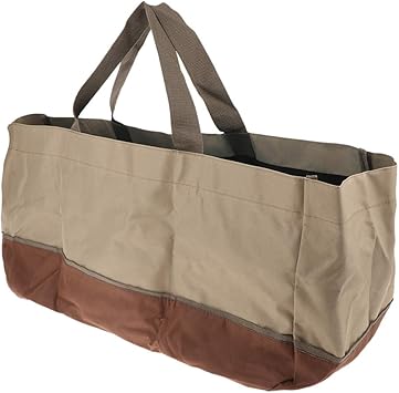 Amazon Toygogo 薪トートバッグ 大型 ログトートバッグ アウトドア キャリアホルダー キャリアバッグ 暖炉 ストーブ対応 Toygogo 収納 キャリーケース