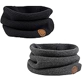 Winter Baby Boys Scarf Cotton Girls Neck Warmer Autumn Warm Knitted Scarves for Toddler Kids