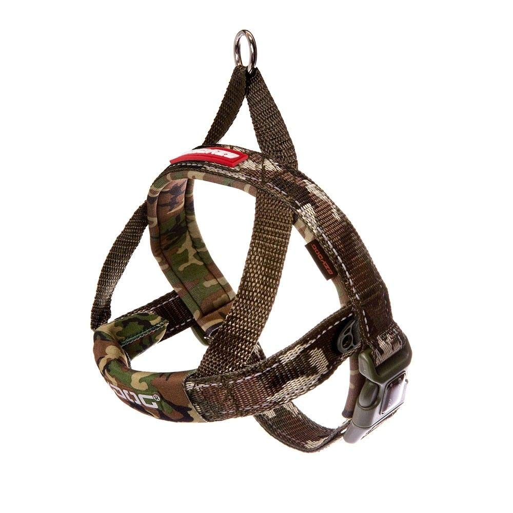 EzyDog Quick Fit Dog Harness | Dog Harness Small, Medium, Large, K9 Dog Harness, Reflective Stitching, Water Resistant Materials, No Pull (Camo) — image 1