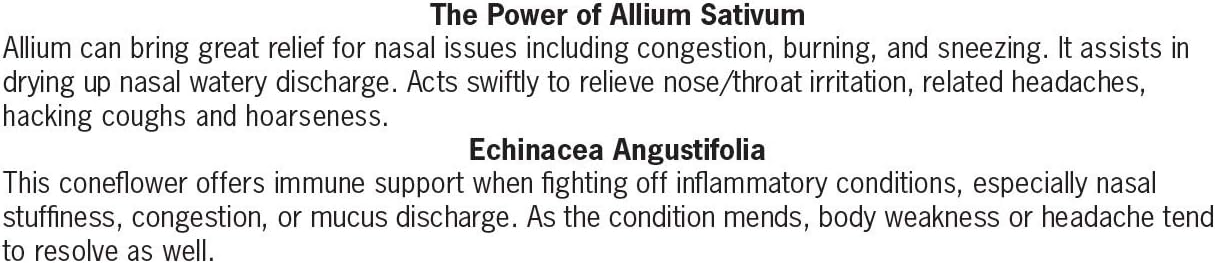 Forces of Nature - Natural Organic Sinus Maximum Strength Medicine (10ml) Non Drowsy, Non Addictive, Non GMO -Fight Congestion, Sinus Pressure, Pain, Sneezing and Runny Nose, Promote Sinus Health: Health & Personal Care