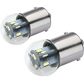 #89 Miniature Bulb LED Replacement | 12/14vdc | Dimmable | Replaces #67, 69, 89, 9421777, 98, 1247, 441067-1, 97, 631, 89LL, 1155, 97-I (2-pack; Bright White)