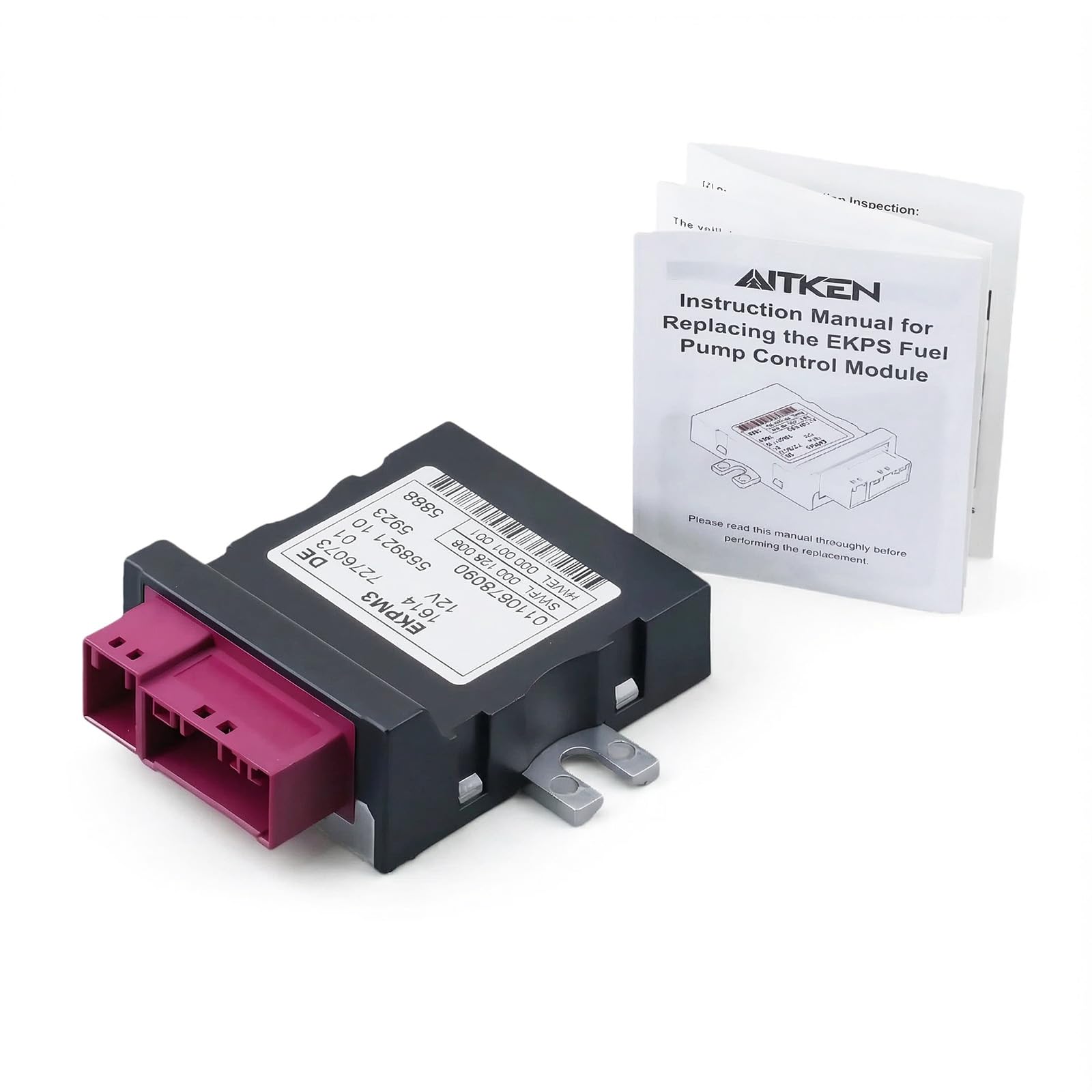 Photo 1 of AITKEN Fuel Pump Control Module EKPM3 (No Coding Required) for BMW 1, 2, 3, 4, 5 Series (328I 335I 428I 435I 528I 530I), X3, X4, X5, X6, Z4 – Replaces 16147276073, 16147229173.