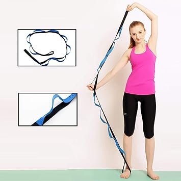 Amazon.com: Correa de Yoga para estirar, terapia física ...