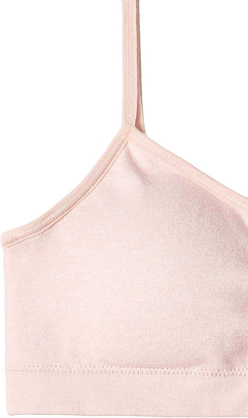 Hanes Girl's Seamless Foam Bra (Pack of 2): Clothing