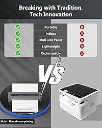 Itari M832 Thermal Portable Printers Wireless for