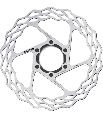 Amazon.com: Galfer Shark Disc Brake Rotor | Galfer Shark 180mm