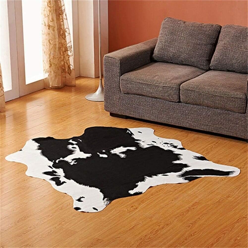 Faux Cow Print Rug5.2 Wx4.6 L Feet Faux