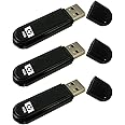Amazon.com: HP v100w 4 GB USB 2.0 Flash Drive 3-Pack P-FD4GBX3-HPV100W ...