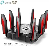 TP-Link Archer AX11000 WiFi 6 Tri-Band Gaming Router 4804Mbps 8 Gigabit LAN view 3