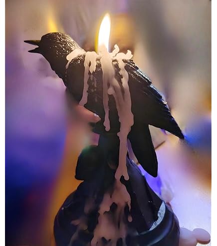 Amazon.com: Alchemy Gothic Raven's Ward Tea Light Candle Holder