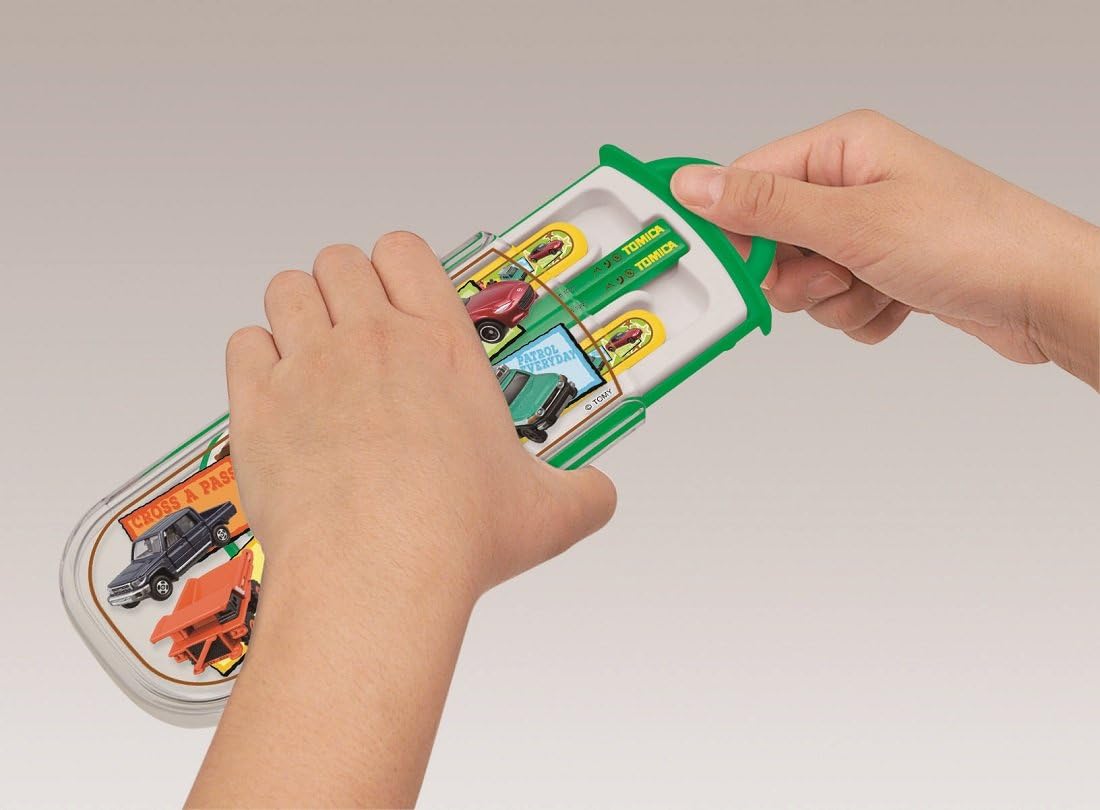 Amazon スケーター トリオセット スライド式 箸 スプーン フォーク セット トミカ 17 Tcs1am 弁当用箸 カトラリー オンライン通販