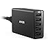 Anker 40W/8A 5-Port USB Charger PowerPort 5, Multi-Port USB Charger for iPhone 6/6 Plus, iPad Air 2/Mini 3, Samsung Galaxy S6/S6 Edge and More