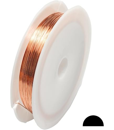 thumbnail image 2 of Modern Findings 14 Ga. Dead Soft Copper Round Wire - 1 Lb. 80 Ft. Spool USA 2 of 6