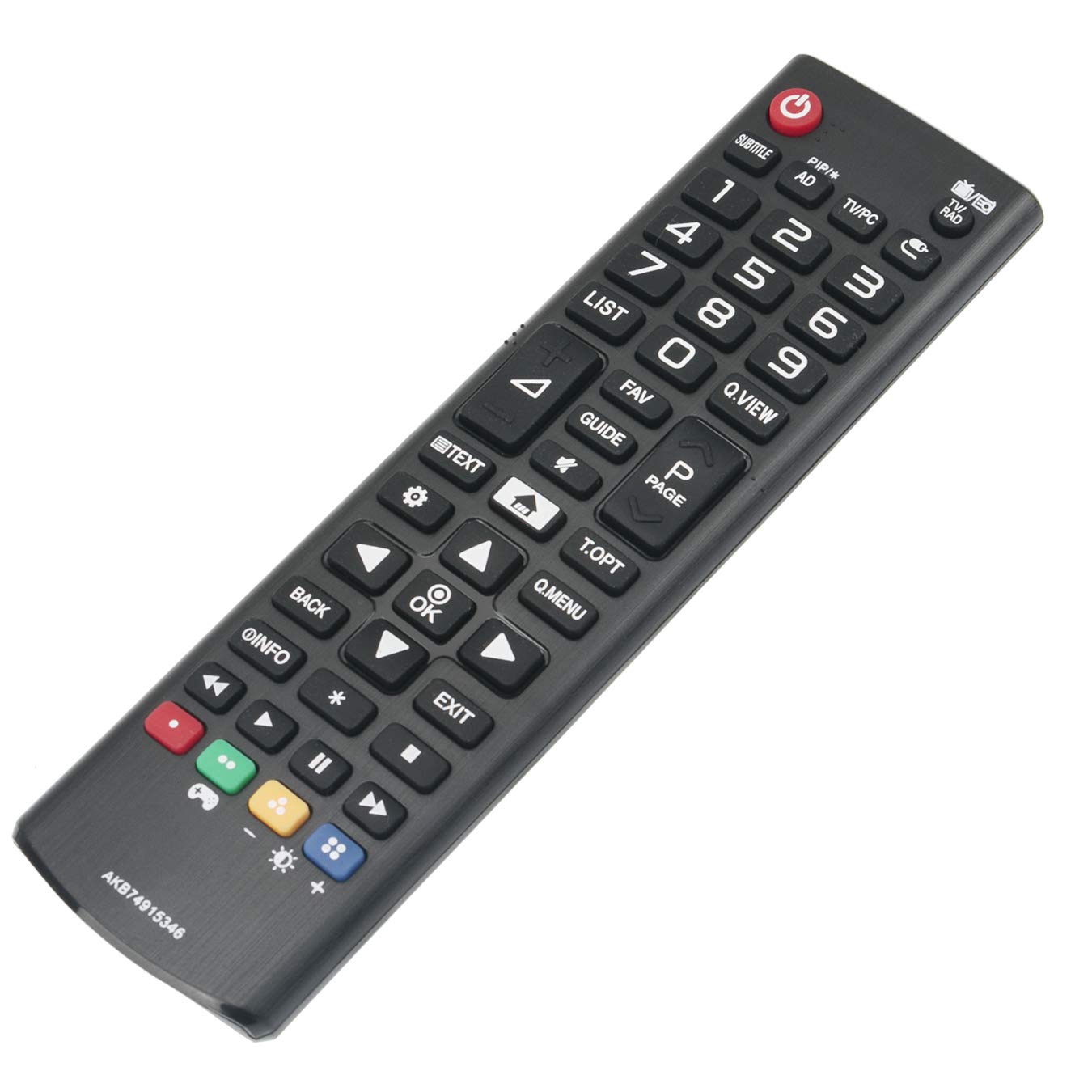 VINABTY AKB74915346 Replacement Remote Control Fit for LG LED TV 22MT45D 29MT45D 24MT45D 28MT47V 28MT47D 23MT77V 28MT47U 28MT47D 28MT47T 28MT48D 29MT47V 29MT47D 22MT47DC 22MT47V 24MT57VC 24MT77D