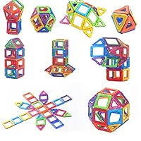 MAGDESIGNER Magnetic Building Block Magnetic Toys, 30 Piece Starter Inspire Kit, Preschool Skills Educational Game Construction Building Sets