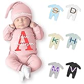 MilSall Custom Newborn Outfit Coming Home Personalized Name Baby Clothes 0~6M Customized Girl Boy Clothes Fall Outfit