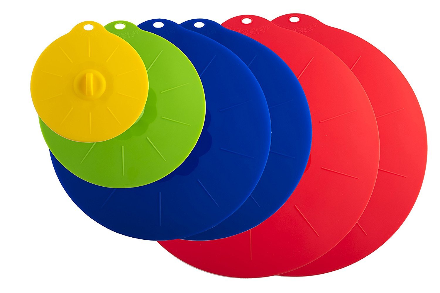 Kaifang - Juego de 5 fundas para alimentos de microondas: Amazon ...