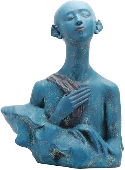 ZWJWJ Escultura Escultura de Figura Zen, Estatua de Arte Abstracto