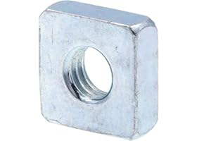 Prime-Line 9192505 Square Nuts, #10-32, Zinc Plated Steel (10 Pack)