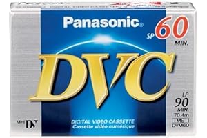 Panasonic AY-DVM60EJ MiniDV Cassette, 60 Minutes