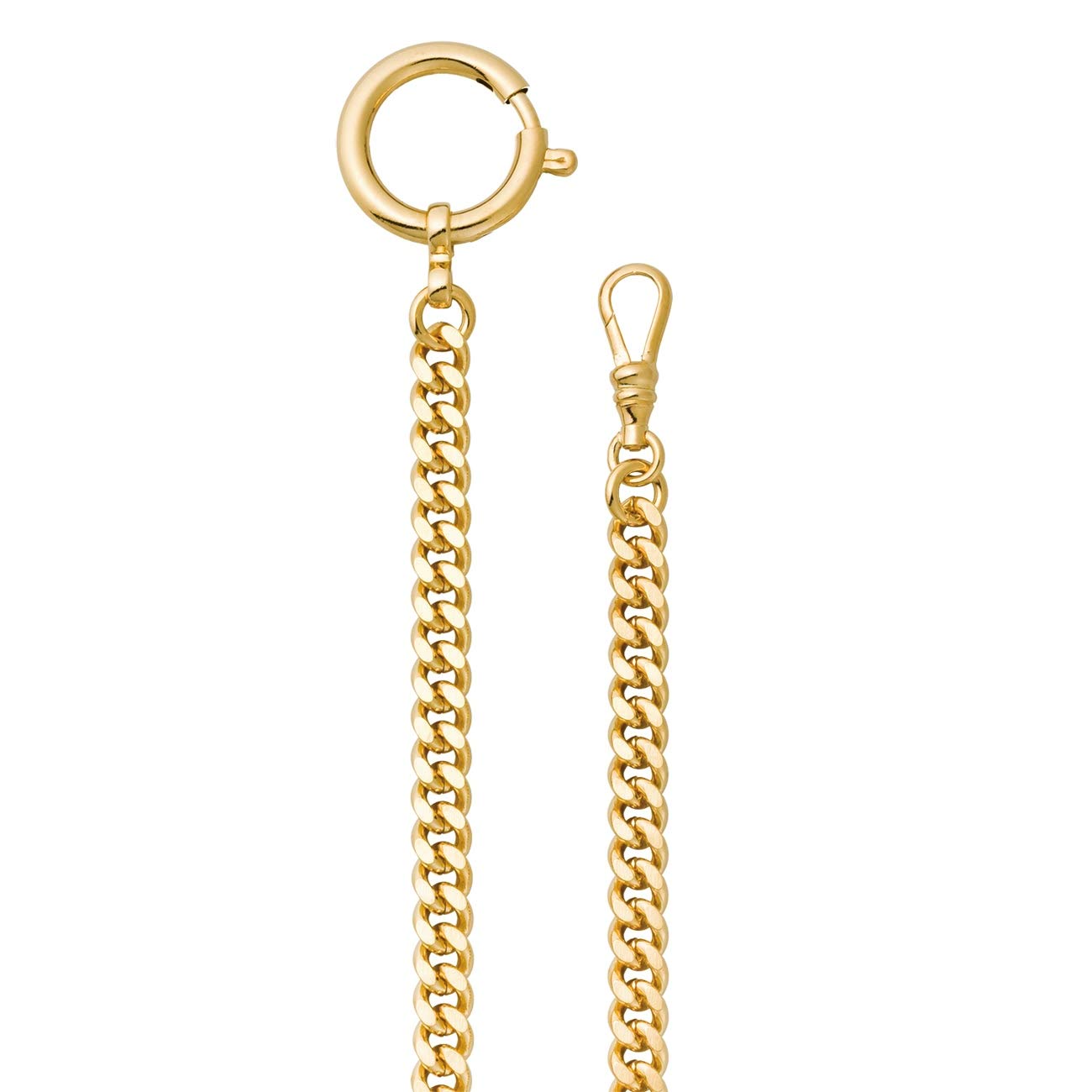 P42 Flat Curb Watch Chain 6 mm