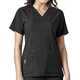Carhartt Cross-Flex Scrubs for Women, V-Neck Scrub Tops