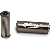Deatsch Werks DeatschWerks In-Line Fuel Filter And Housing Kit