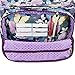 J World New York unisex adult Terry Small�messenger Bag�for Women. Girls Satchel Messenger Bag, Secret Garden, 15 US