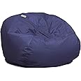 Big Joe Classic Bean Bag Chair, Navy Smartmax, Durable Polyester Nylon Blend, 2 feet Round