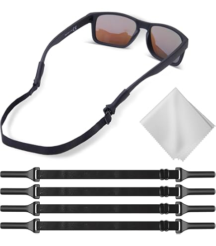 MOLDERP Correas Para Lentes – Soporte Para Correa Para Gafas, Retenedor De Gafas, Soporte Antideslizante De Silicona Para Gafas, Correa Elástica Para Gafas De Sol Deportivas Para Niños, Mujeres Y Niños