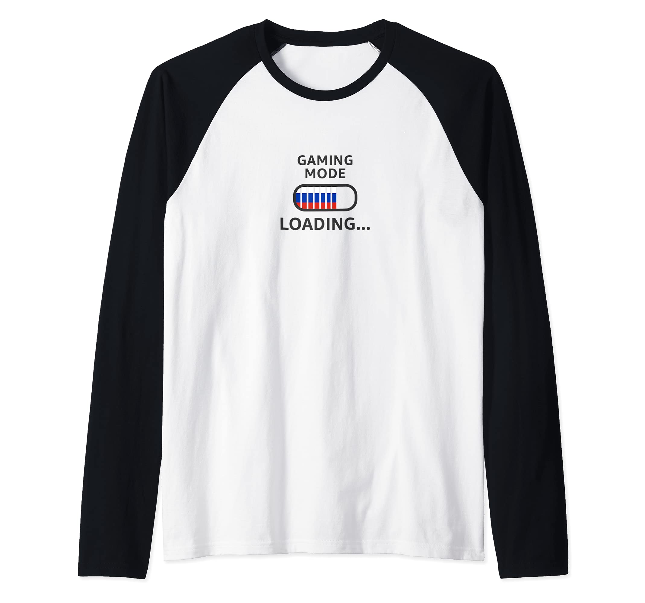 Flag Russia Raglan Baseball Tee