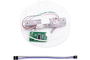 Geekstory 10kg Digital Load Cell Weight Sensor HX711 AD Converter Breakout Module Weight Sensor Module Kit DIY Portable Electronic Kitchen Scale for Arduino Raspberry Pi