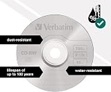 Verbatim 43480 12x CD-RW - 10 Pack Spindle 700MB 80 Min view 5