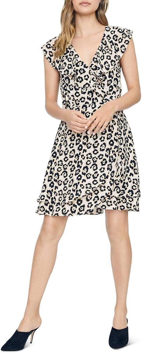sanctuary leopard wrap dress
