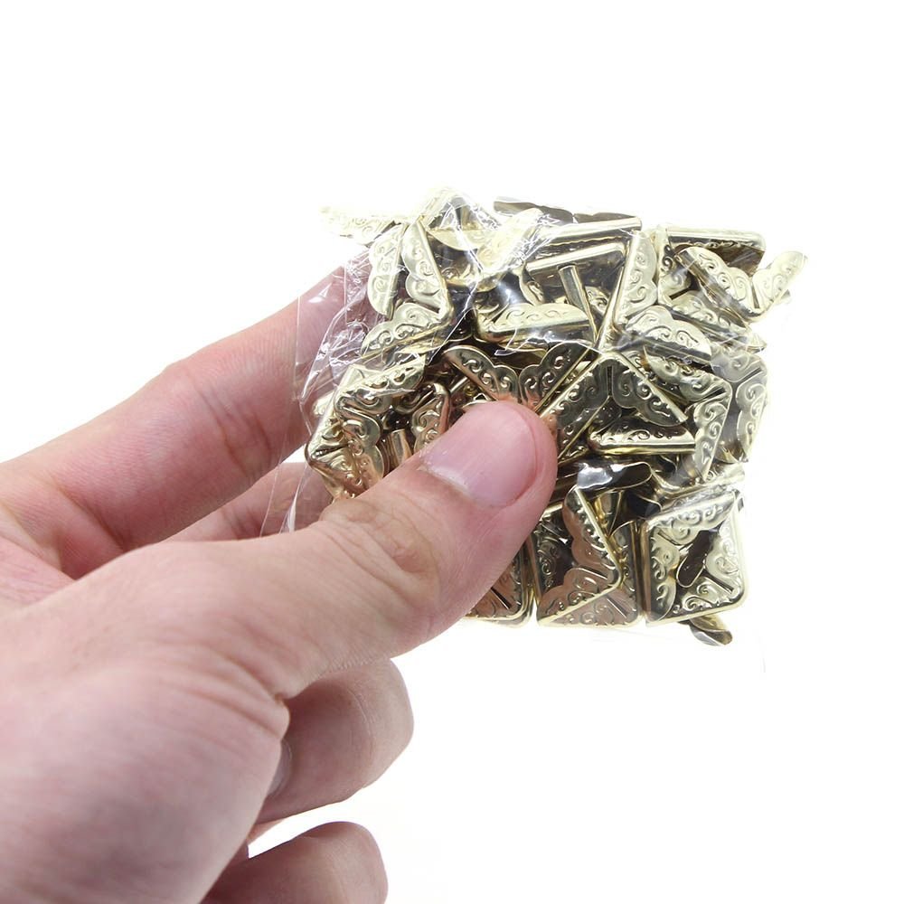 MMRM 100pcs Hierro Metal libro Scrapbooking álbumes carpetas menús