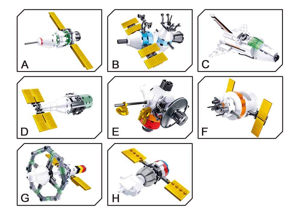 SPACE - INTERNATIONAL SPACE STATION (511PCS)