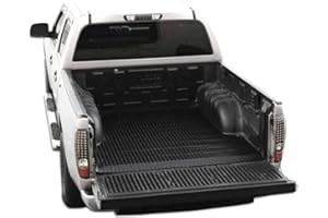VXMOTOR for 1993-2011 Ford Ranger/for 1994-2010 Mazda B2300 B2500 B3000 B4000 Styleside 6 Ft 72" Short Bed - Black Rubber Diamond Plate Truck Bed Cargo Box Floor Mat Carpet