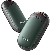 OCOOPA Magnetic Hand Warmers Rechargeable 2 Pack, UL Safety Heat 100-126°F, 3-Settings, Pocket-Sized, Max. 8 Hrs Long Lasting,Great for Raynauds, Golf, Hunting, Camping, Gifts for Men Women, UT3 Lite